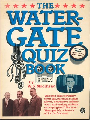cover image of The Watergate Quiz Book